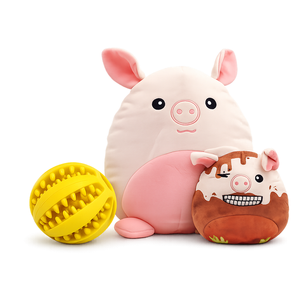 3in1 Kuscheltier Schwein