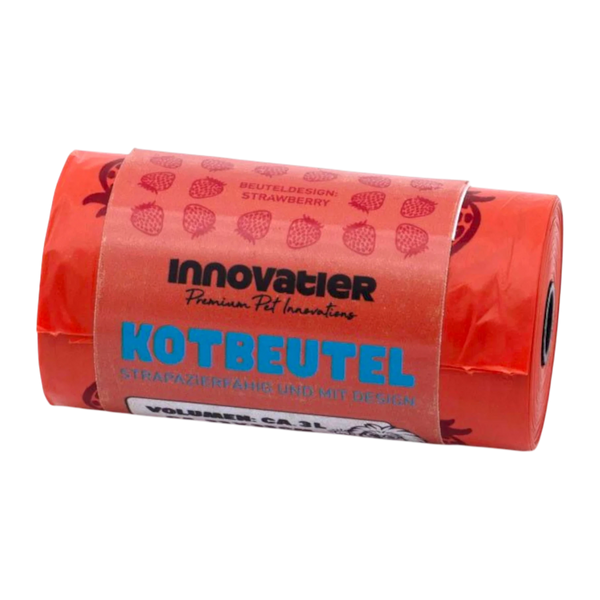 Design-Kotbeutel Strawberry – Packung