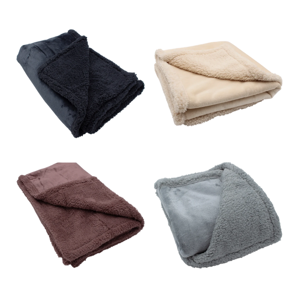 Wasserdichte Hundedecke Flanell – alle vier Farben