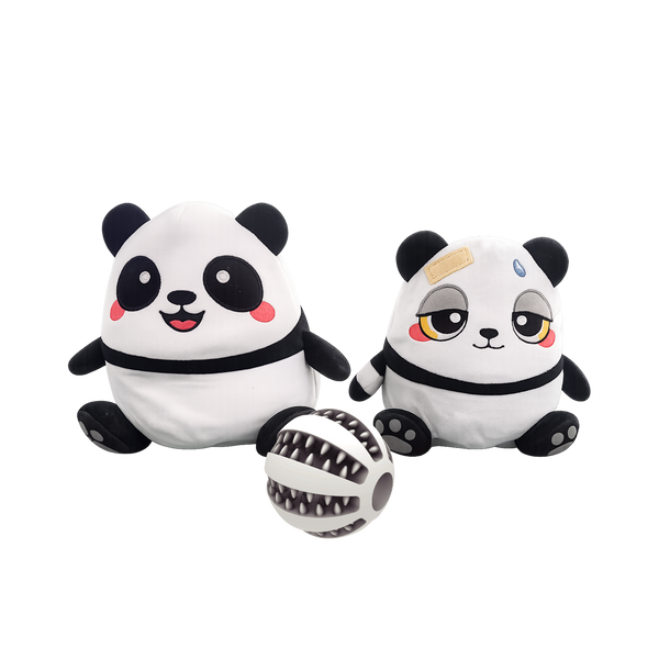3-in-1 Überraschungs-Kuscheltier Panda 🐼