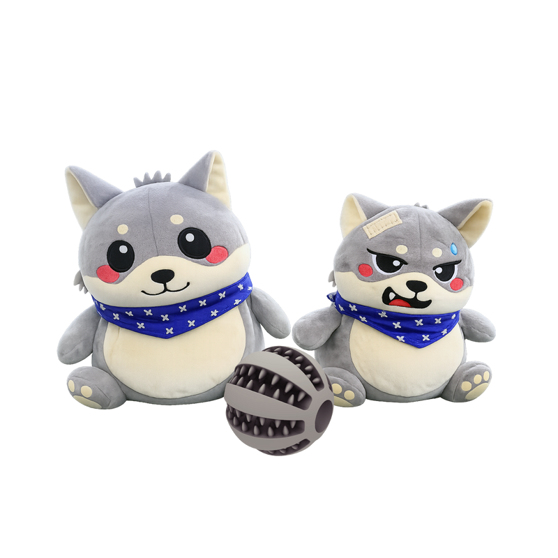 3-in-1 Überraschungs-Kuscheltier Wolf 🐺