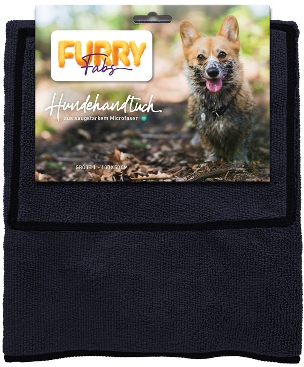 Innovatier Hundehandtuch anthrazit
