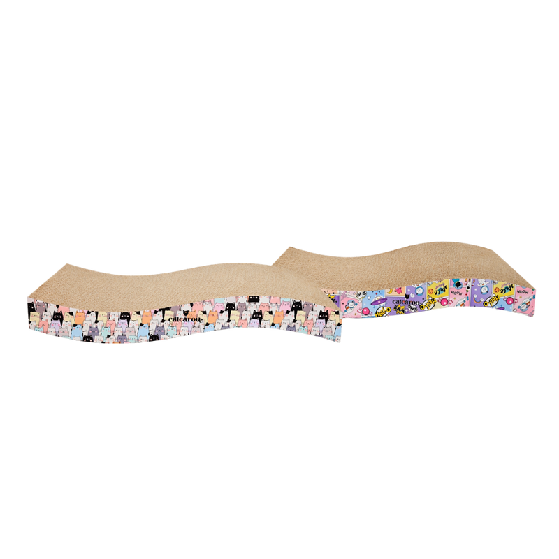 Kratzbrett Wave (verschiedene Designs)