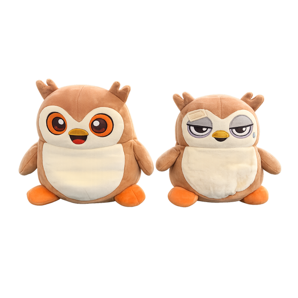3in1 Kuscheltier Eule