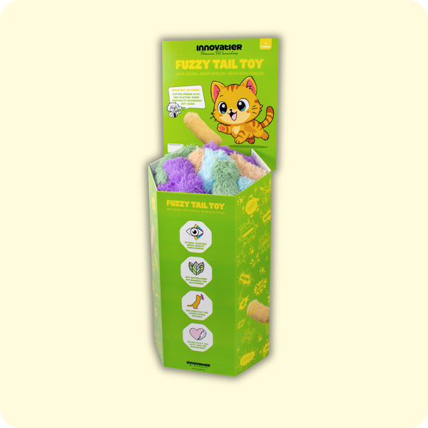 Fuzzy Tail Toy Display (NEW)