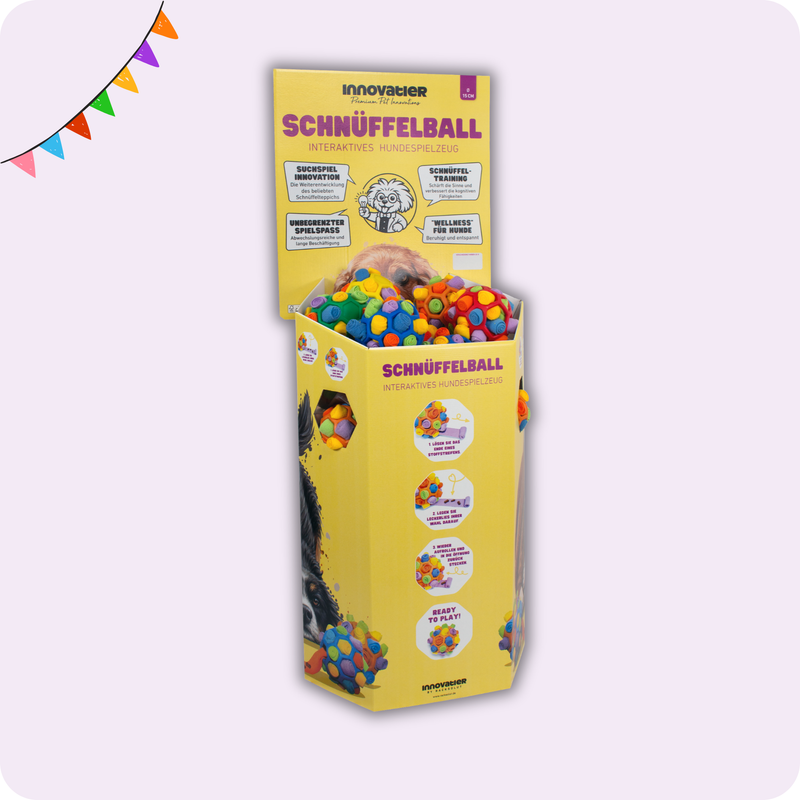 Schnüffelball-Display (New Designs)