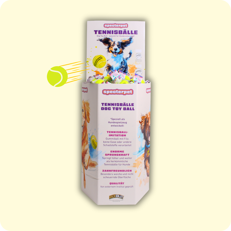 Tennisball-Display