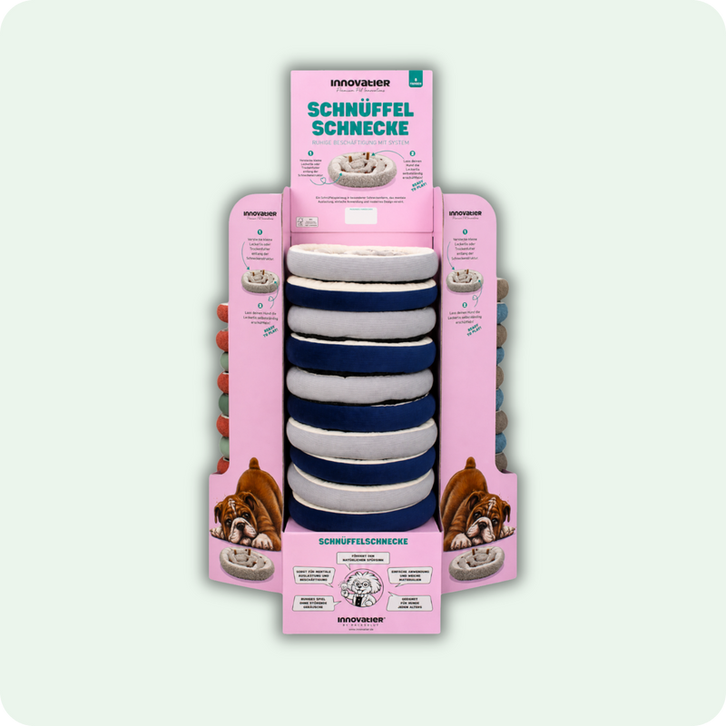 Schnüffelschnecken Display