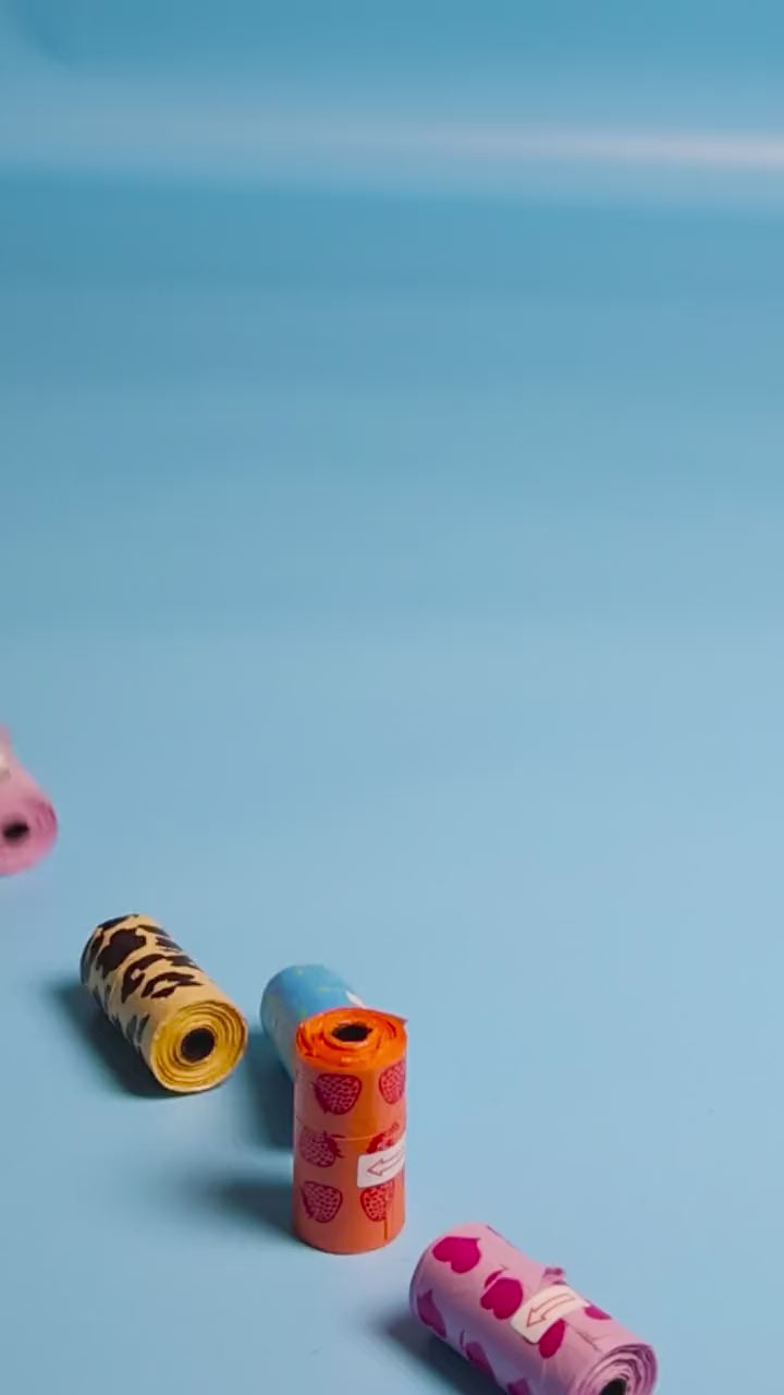 Video: die Design-Kotbeutel mit praktischer Schlaufe