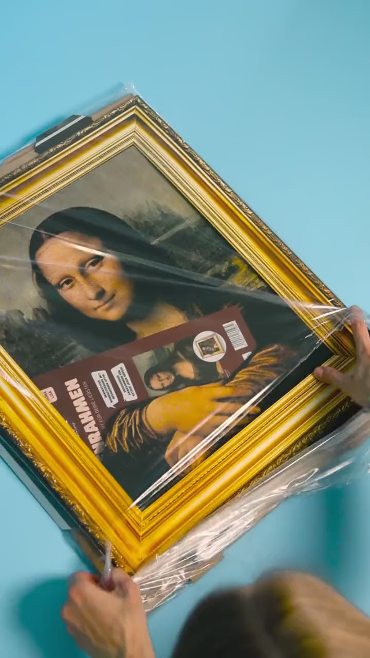 Video: Aufbau des 3D-Katzenrahmens im Design Mona Lisa
